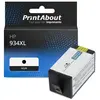 PrintAbout Cartouche compatible HP 934XL (C2P23AE) - Noir - Grande capacité