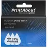 PrintAbout Étiquette compatible Dymo 99017 (S0722460) - (50 mm x 12 mm) - Noir sur blanc