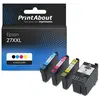 PrintAbout huismerk Inktcartridge 27XXL (T27914010) 4-kleuren Multipac...