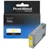 PrintAbout Cartouche compatible Epson 79XL (T79044010) - Jaune - Grande capacité