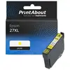 PrintAbout huismerk Inktcartridge 27XL (C13T27144012) Geel Hoge capaci...