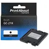 PrintAbout Cartouche compatible Ricoh GC-21K (405532) - Noir