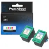 PrintAbout Cartouche compatible HP 344 (C9363EE) - 3-couleurs - Multipack