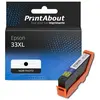 PrintAbout huismerk Inktcartridge 33XL (C13T33614012) Foto-zwart Hoge ...