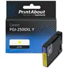 PrintAbout Cartouche compatible Canon PGI-2500XL Y  - Jaune - Grande capacité