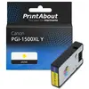 PrintAbout Cartouche compatible Canon PGI-1500XL Y - Jaune - Grande capacité