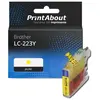 PrintAbout Cartouche compatible Brother LC-223Y - Jaune