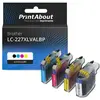 PrintAbout huismerk Inktcartridge LC-227XLVALBP 4-kleuren Multipack Ho...
