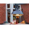 Chauffage suspendu Indus 2100 w Halogène Noir RSH16 Sunred n/a