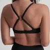 Bye Bra Lot de 4 clips dos nageur beige clair, beige foncé, blanc et noir