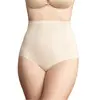 Bye Bra - Culotte Rembourrée Taille Haute - Beige