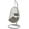Fauteuil suspendu Bologna Gris - Jardideco TU