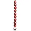 PicWic Toys Lot de 10 boules rouges assorties - 6 cm