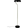 Dutchbone Lampadaire design métal finitions dorées Eclipse - Couleur - Noir