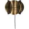 Applique, Lampe murale filaire vintage Corridor Laiton en Metal Dutchbone