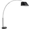 Lampadaire design, Lampadaire design - arc - deco Noir en Metal Zuiver