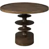 Table basse design, Table basse ronde Cath Marron en Wood, Dutchbone