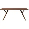 L'HERITIER DU TEMPS Dutchbone - Table à manger en bois 180x90cm - malaya Couleur bois foncé
