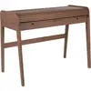 BARBIER - Bureau rétractable en bois - Bois foncé Zuiver