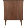 Buffet et Bahut, Cabinet Barbier design Zuiver Marron en Wood Zuiver