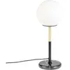 Lampe design, Lampe à poser ronde Orion par Zuiver Blanc en Verre Zuiver