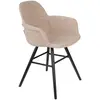 Zuiver Fauteuil design en tissu beige