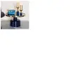 Zuiver - Table basse design, Table basse Glam brillante et laiton Bleu en Metal