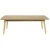 Drawer - Table basse en bois 120x60cm - Bois clair - fabio