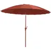 Parasol en tissu et métal - Terracotta - Sunshine