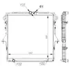 NRF B.V. Radiateur moteur pour FORD: Ranger (Ref: 59261)