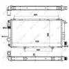 NRF Radiateur, refroidissement du moteur Economy Class 58957A