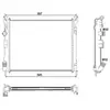 NRF B.V. Radiateur moteur pour RENAULT: Clio (Ref: 53032)