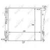 NRF B.V. Radiateur moteur pour HYUNDAI: i40 (Ref: 59087)