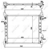 NRF B.V. Radiateur moteur pour CHEVROLET: Spark (Ref: 53195)