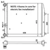 Radiateur refroidissement moteur NRF 53021A - Réf. 1458237