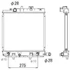 Radiateur, refroidissement moteur NRF 53323