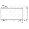 NRF B.V. Radiateur moteur pour TOYOTA: RAV4 (Ref: 53275)