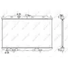 NRF 53435 Radiateur, refroidissement du moteur