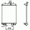 NRF B.V. Radiateur moteur pour DAIHATSU: Trevis, Cuore (Ref: 53414)