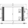 Condenseur, climatisation EASY FIT NRF, par ex. pour Seat, VW, Ford