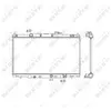 NRF B.V. Radiateur moteur pour HONDA: CR-V (Ref: 53573)