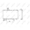 NRF B.V. Radiateur moteur pour SUZUKI: SX4 & FIAT: Sedici (Ref: 53580)