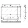 NRF 53929 Radiateur, refroidissement du moteur