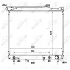 NRF B.V. Radiateur moteur pour SUZUKI: Grand Vitara (Ref: 53912)