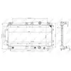 NRF 53955 Radiateur, refroidissement du moteur