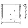 NRF B.V. Radiateur moteur pour RENAULT: Twingo (Ref: 53992)