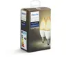 Philips Hue White Ambiance Pack de 2 Ampoules connectées Flamme E14 6W Ambiance Blanche 929001301402
