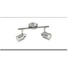 Plafonnier ajustable PHILIPS - 2 spots - GU10 - métal - 93501