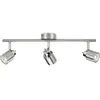 Plafonnier ajustable PHILIPS - 3 spots - GU10 - métal - 93502