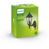 Philips Peking applique d extérieur noire capteur